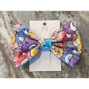 Care Bears Rainbow Dreams 5 inch Hair Bow on an Alligator Clip